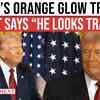 Article image for: Trump ‘Trapped in Bronzer? Professional Weighs In After POTUS' Latest ‘Otherworldly’ Look Goes VIRAL