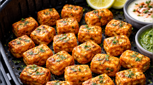 2. Paneer tikka bites (approx. 190 calories per serving)