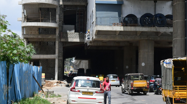 IIM-B Station – Neglected Road Sections