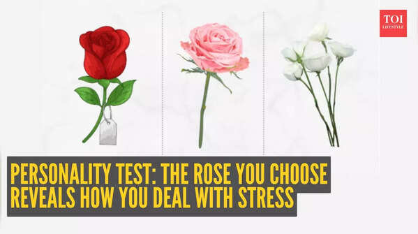 The rose you choose reveals how you deal with stress
