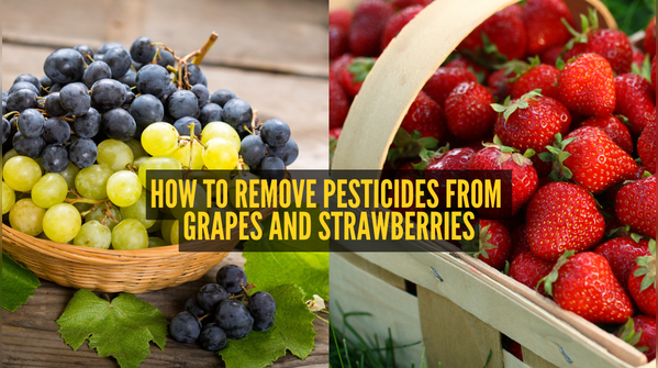 Right ways to remove pesticides from fruits