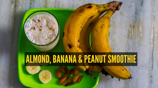 Almond, Banana & Peanut Smoothie