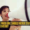 Article image for: <i class="tbold">psychology</i> says one should NEVER stay silent in these moments