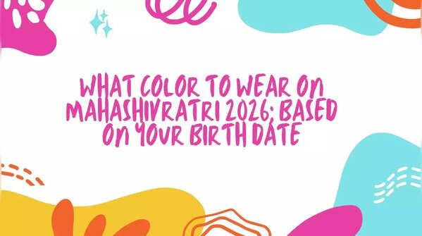 What color to wear on Mahashivratri 2026; based on your birth date