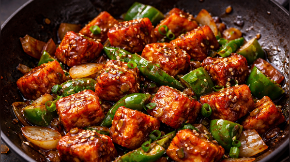 Chilli paneer (dry)