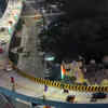 Smooth ride on flyover, chaos below