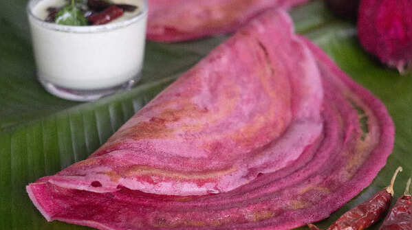 Beetroot Dosa