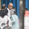Sohail Khan, Seema, Nirvaan khan, Helen, And Salma spotted at lilavati hospital