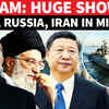 Article image for: 'Message Of War': Gulf Waters Boil As IRAN, RUSSIA & CHINA Fleets Lock Formation