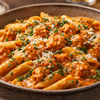 Butter chicken pasta