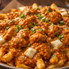 Butter chicken poutine