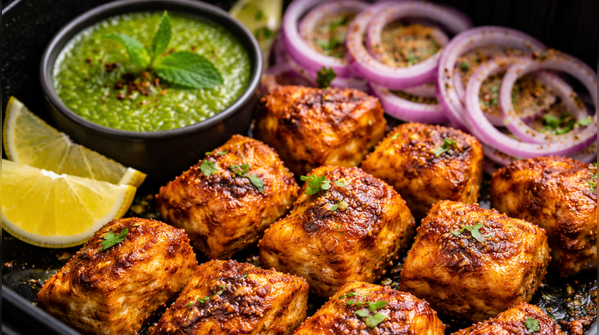 Tandoori fish tikka