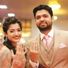 rashmika mandanna engagement dress photos Rashmika Mandanna-Inspired Outfits For Your Engagement Look