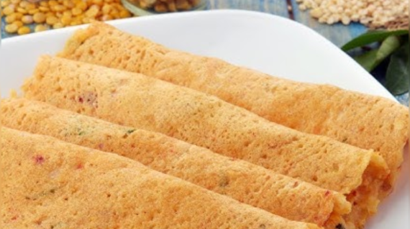 5. Adai dosa (mixed lentil dosa)