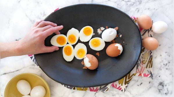 Eggs: Protein + Biotin powerhouse