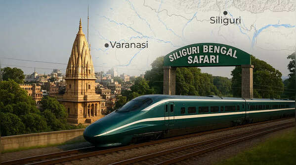 Varanasi-Siliguri Bullet Train