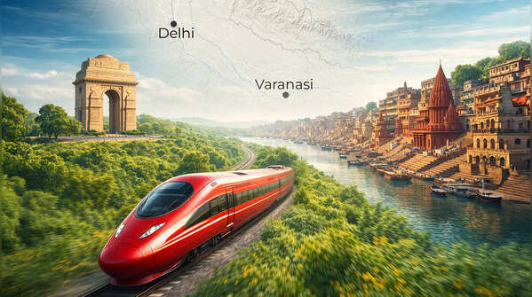 Delhi-Varanasi Bullet Train