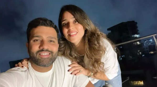 Rohit Sharma and Ritika Sajdeh