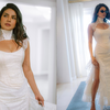 The lace-up corset gown