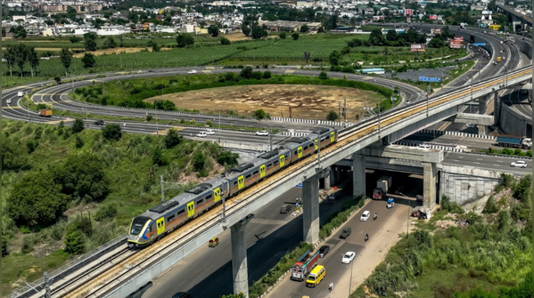 Flag-Off of Initial Trains