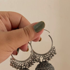 Article image for: <i class="tbold">gujarat</i>: Oxidised and tribal jhumkas