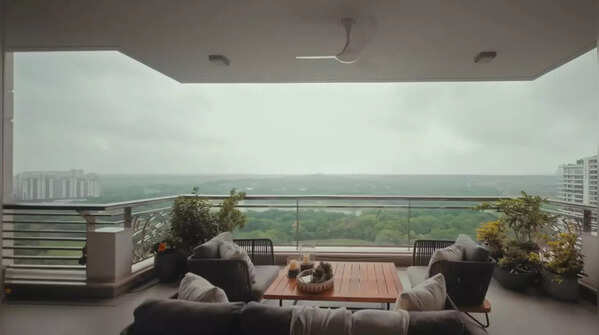 Balcony and outdoor retreat