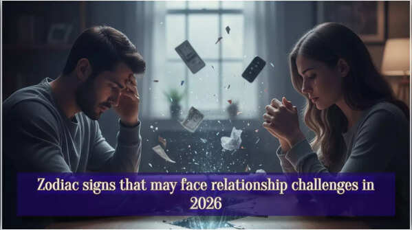 Zodiac signs that may face relationship challenges in 2026