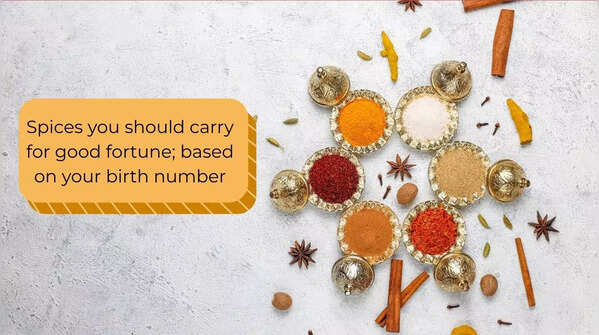 Spices you should carry for good fortune; based on your birth number