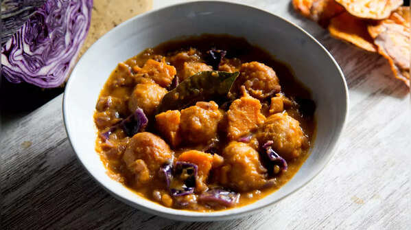 Sweet Potato Kofta Curry