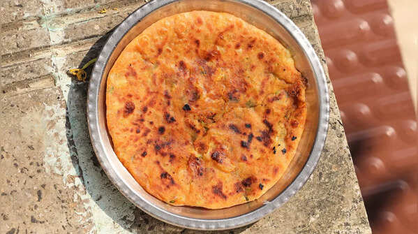 Sweet Potato Paratha