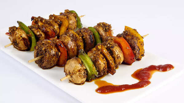 Tandoori Mushroom Tikka