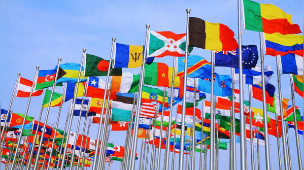 10 countries with the most unusual flags in the world