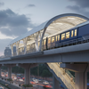Part of Blue Line Corridor
