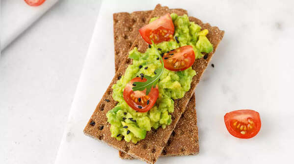 Avocado on Crispbread