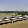  3,200-tonne steel span installed