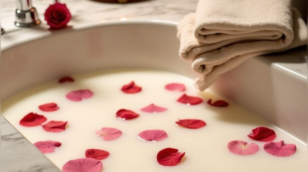 Cleopatra’s Soak: Egyptian Milk and Honey Baths