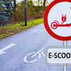 Motorised scooters are prohibited on footpaths