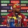 Article image for: T20 World Cup: <i class="tbold">Shai</i> Hope press conference after West Indies beat Zimbabwe