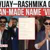 Article image for: The Wedding of VIROSH’: How fans named <i class="tbold">Vijay Deverakonda</i> and Rashmika Mandanna’s big day