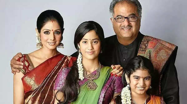 Sridevi's memorable family moments of the late legendary actress