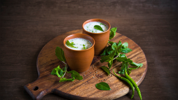 Masala chaas (spiced buttermilk)