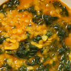 Palak dal (spinach lentils)