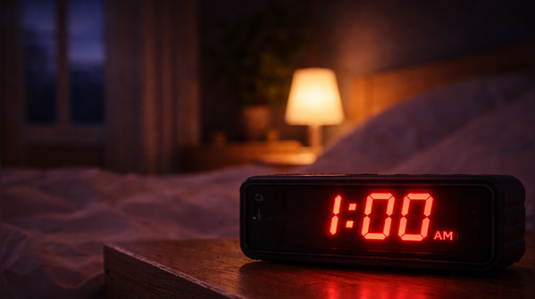 What waking at specific times is believed to mean