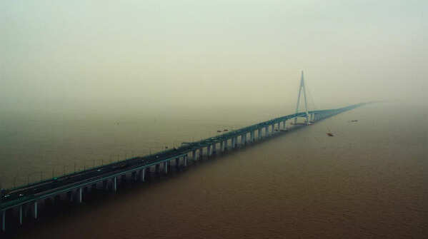Hangzhou Bay Bridge in China