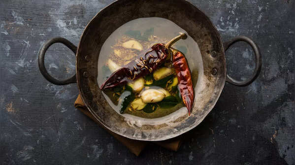 South Indian Mustard-Curry Leaf Tadka