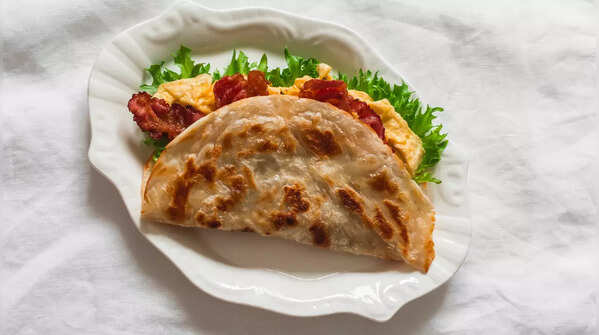 Cheesy Roti Quesadilla