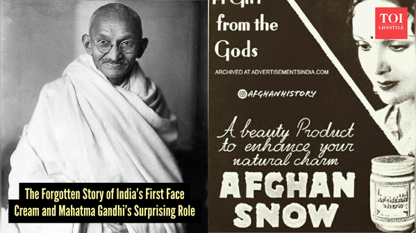 When Gandhi backed a beauty brand
