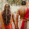Not your usual South Indian bride and groom