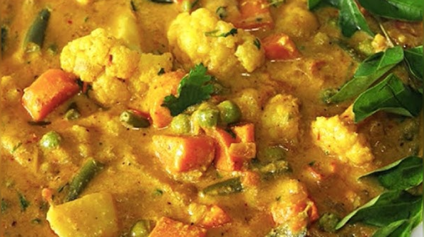 Vegetarian korma