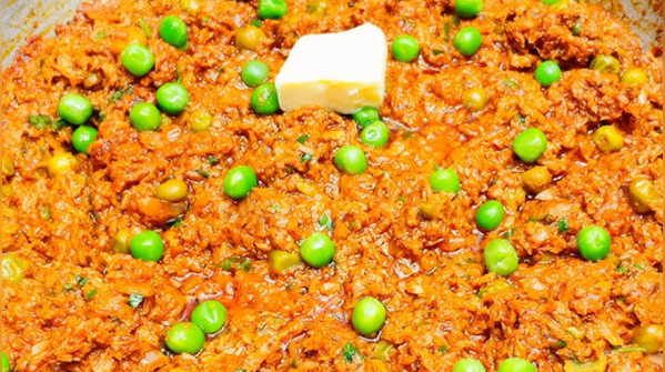 Bhuna soya keema